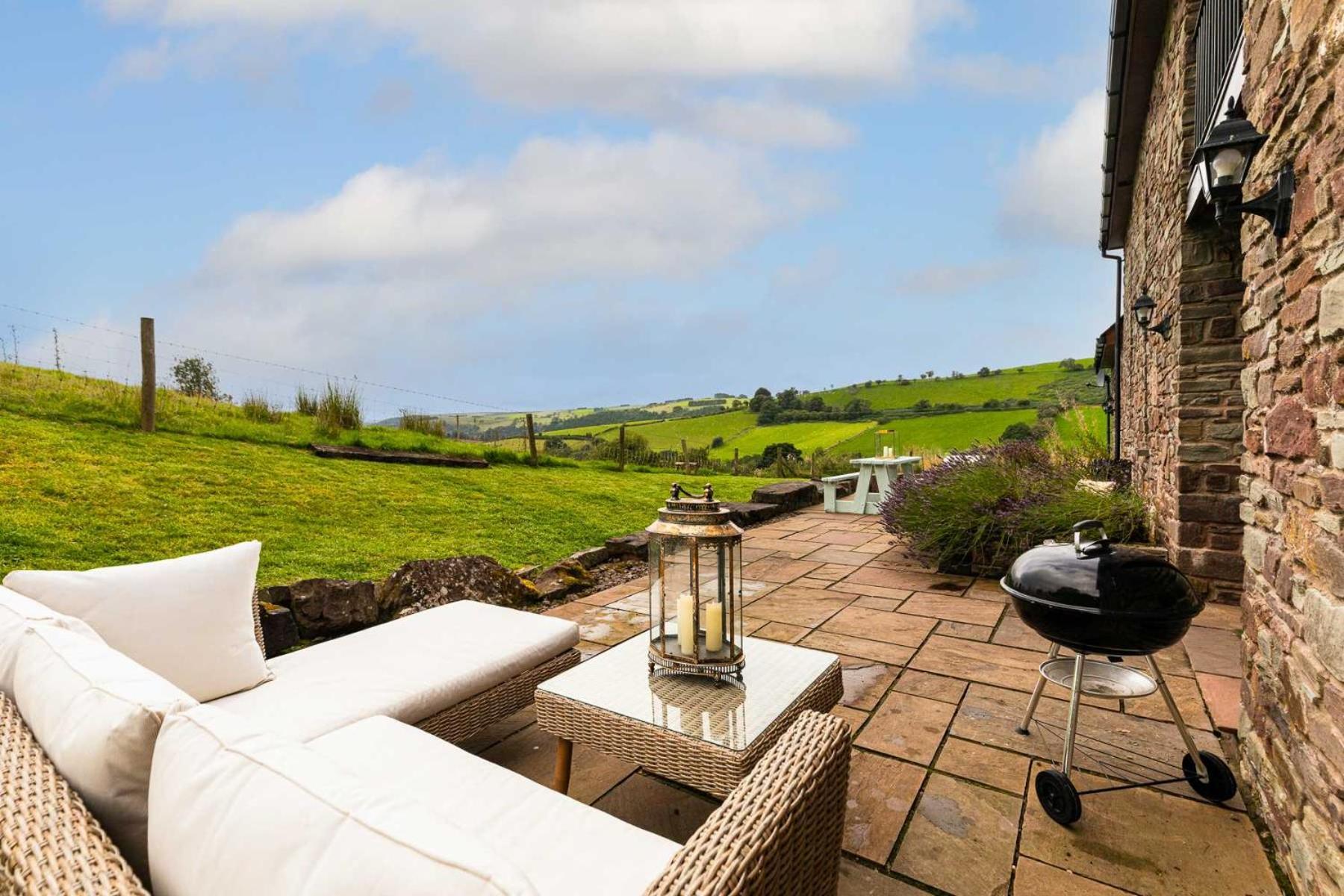 Hilltop View With Hot Tub Brecon Exterior foto